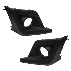 Fog Light Cover Bezel Pair Compatible with Subaru Crosstrek 2018 2019 2020 Left & Right Lamp Panel Trim W/Fog Light Hole Replace 57731FL092 LH 57731FL082 RH