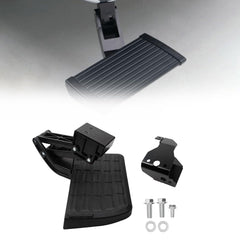 Rear Bedstep Retractable Bumper Side Step Compatible with 2009-2018 RAM 1500 2010-2018 RAM 2500 3500(Excludes Dual Exhaust& Ecodiesel Models) Replace#75306-01A