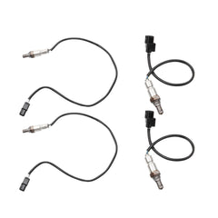 4Pcs Upstream and Downstream Oxygen O2 Sensor Compatible with Honda Accord Odyssey Pilot Ridgeline Acura TL TSX MDX ZDX 3.5L 3.7L V6 2008-2014 Replaces 234-4461 234-5098
