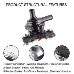 Engine Electric Cooling Inverter Water Pump Assembly Compatible with 2004-2009 Toyota Prius Hybrid Replaces# 04000-32528 G9020-47031 G9020-47030