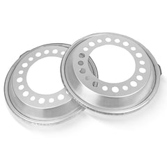 2 Pcs Auto Steer Wheel Automatic Balancers Compatible with 22.5-24.5" Wheel, Centramatic Aluminum Wheel Balancers, Replace# 800-822