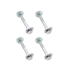 4Pcs Front Shaft Rear Lower Control Arm Alignment Cam Bolts Compatible with Nissan Pathfinder Xterra Armada Frontier 2005-2021 Adjustment Eccentric Bolt Replaces# 54580-7S000 545807S000
