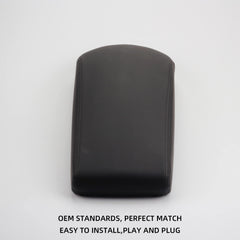 Armrest Center Console Cover Lid Kit Black Compatible with Nissan Altima 2013 2014 2015 2016 2017 2018