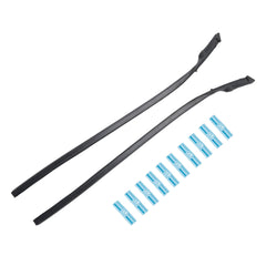 Driver and Passenger Side Windshield Moulding Kit (Wear Blue Clips) Compatible with Lexus IS250 IS350 is-F 2006-2013 75551-53020 75552-53020 75545-53011