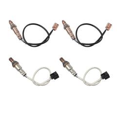 Oxygen Sensor 4PCS Compatible with 2013 2014 Nissan Altima Pathfinder Quest Infiniti JX35 QX60 3.5L v6 Upstream & Downstream O2 Sensors Replace#234-9135, 234-4595, 234-4599