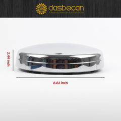 Wheel Center Cap Compatible with Dodge Ram 3500 4500 5500 2003-2018 Hub Cap Replaces 52106876AD Chrome Front Dually Wheels