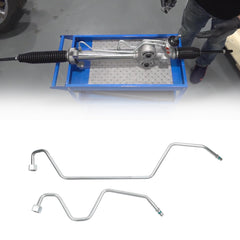 Pinion Transfer Line Compatible With 2008-2014 Chevrolet Suburban Tahoe Avalanche/GMC Sierra Yukon/Cadillac Escalade ESV Hard lines on Rack Replace# 15254059 15254058