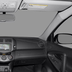 Front Right Passenger Sun Visor Gray Compatible with Toyota RAV4 2006 2007 2008 2009 2010 2011 2012 2013 Replaces# 74310-42452-B2