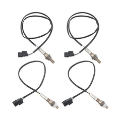 Sensor 4PCS Compatible with Acura MDX RL TL TSX 3.5L 3.7L 2009-2014 Honda Accord Pilot Ridgeline Crosstour Odyssey 2008-2013#25024785 25025059 Upstream & Downstream