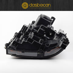 HID/Xenon Headlamp Compatible with Chevy Silverado 1500 2016-2018 /Chevy Silverado 1500 LD 2019 Right Passenger Side Headlight Assembly Black Housing Replaces# 84181562 84181563(w/o bulbs)