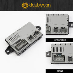 601-704 Seat Heater Control Module with Pigtail Kit Compatible with Ford Edge, Explorer, F-150 F250 F350 F450 F550 Super Duty & Lincoln MKS MKT MKZ Replace# BU5Z14C724A