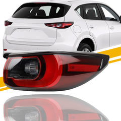 Right Passenger Side Tail Light Compatible with 2022-2024 Mazda CX-5 Taillight (LED Halogen) Rear Lamp Replace KPF151150