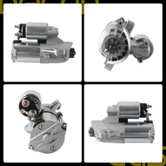 6692N Starter Motor Compatible with Ford V6 3.5L 07-19 Edge Explorer Flex Police Sedan SUV Taurus Lincoln Continental MKS MKT MKX MKZ Mercury Sable Replaces# 6692 8G1T-11000-AA 8G1Z-11002-A