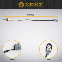 O2 Oxygen Sensor Downstream Compatible with Ford F150 F-150 V8 5.0L 6.2L 2011 2012 2013 2014 4 Wires O2 Sensor Left or Right, 250-24992 234-4494