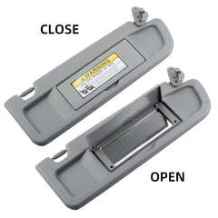 Clear Gray Pair Sun Visor Compatible with Honda Civic 2006-2011 Replaces# 83280-SNA-A01ZC 83230-SNA-A01ZC