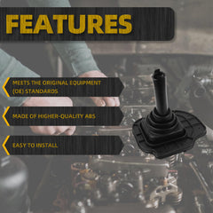 Gear Shifter Lever Lower Boot Compatible with 2006-2010 Dodge Ram 2500 3500 4500 5500 5.9L 6.7L Diesel 2011-2018 Ram 2500 6.7L Diesel OEM Replace 55398764AA 55366707AC