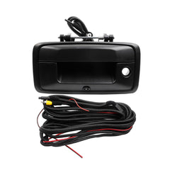 Tailgate Handle Backup 720P Rear View Camera Compatible with 2014-2018 Chevy Silverado 1500 2500 3500HD 2014-2018 GMC Sierra 1500 2500 3500HD Replace#23448681 IP67 Waterproof 155° Horizontal
