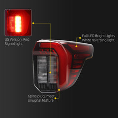 Right Tail Light Compatible with 2025-2026 Ford Explorer LED Passenger Side Rear Light Assembly Replace# RB5Z-13405-A RB5Z13405A