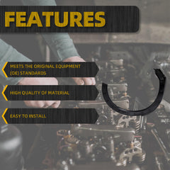 TK4851W50F Fender Flares Wheel Opening Molding Trim Right Rear Side Compatible with Mazda CX-9 2016 17 18 19 20 21 22 2023 Replace TK48-51-W50H