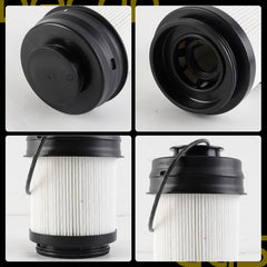 Dasbecan 2Pcs Fuel Filter Compatible with Dodge 68677800AA