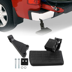 75302-01A Rear Bedstep Retractable Bumper Side Step Compatible with 2006-2014 Ford F150