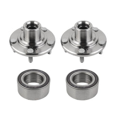 Front Wheel Hub Bearing Assembly Compatible with Honda Accord 2008-2012, Crosstour 2010-2015, Acura TSX 2009-2014 Replace 44600-TA0-A0
