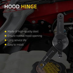 Dasbecan Left Hood Hinge Spring Compatible with Chevy Silverado 1500/2500