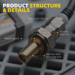 Dasbecan 2psc O2 Sensor Compatible with 03-09 Elantra Spectra Spectra5 2.0L