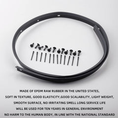 Front Bumper Hood Seal Rivets Compatible with 2008-2019 Dodge Challenger Replaces# 68051392AB 68051392AA