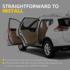 Dasbecan Door Lock Latch Actuator Assembly Compatible with Nissan