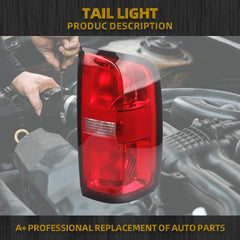 Right Passenger Side Tail Light Assembly Compatible with 2015-2022 Chevrolet Colorado Replaces 84630993 GM2801270 Rear Brake Lamp Halogen Type