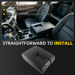 Center Console Armrest Lid Compatible with 2014-2021 Toyota Tundra Armrest Cover Replace# 58905-0C140-C1 (Black)