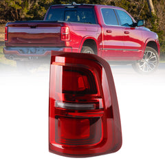 LED Tail Light Assembly Compatible with Dodge Ram 1500 2025-2026 Rear Lamp Taillight Right Passenger Side Replace#68531050AB