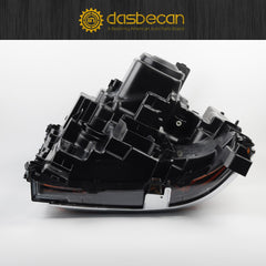 HID/Xenon Headlight Compatible with Chevy Silverado 1500 2016-2018/Chevy Silverado 1500 LD 2019 Right Passenger Side Headlamp Chrome Housing Replaces# 84181562 84181563 W/O Bulbs