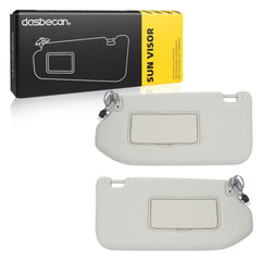 1 Pair Left Driver Side and Right Passenger Side Sun Visor Compatible with Nissan Pathfinder 2013-2018 Infiniti QX60 2014-2017 JX35 2013 Replaces# 96401-9PB0A