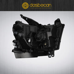 Halogen Headlights Compatible With Dodge Ram 1500 2019-2022 Black Frame Headlamp assembly Left Driver Side Replaces#68316087AD 68316087AH