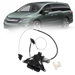 747-302 Rear Left Sliding Door Motor Assembly with Cable (Without Chipboard) Compatible with 2011-2017 Honda Odyssey EX-L LX SE Touring Elite, Replaces# 72050-TK8-305, 72050-TK8-A01