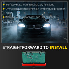 Xenon Headlight TMS Drive Control Module 63117440877 Compatible with 2014 2015 2016 BMW 5 Series 520i 528i 535i (F10/F11) Replaces# 63117381017 63117408422 63117409579