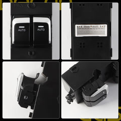 Power Window Door Lock Switch Driver Side Compatible with Kia Soul 2014-2019 Front Left Side Replaces# 93570-B2100CA 93570-B2130CA