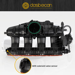 Intake Manifold with Gasket Compatible with Audi A4 A5 A6 Q5 2010-2015 Replaces# 06H133201AN 06H133201AT 06H133185BM 06H133201AA 06H133201AF 06H133201J