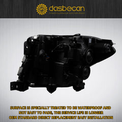 Halogen Headlight Compatible With Ford Expedition XLT Limitated w/bulbs 2018-2021 Replaces# FO2503370 JL1Z-13008-K Right Passenger Side Headlamp Assembly