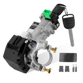 Ignition Switch Lock Cylinder with 2 Keys (with Chip) Compatible with Honda Civic 1.3L 1.7L 2003 2004 2005