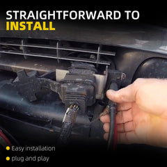 Truck & Plow Side Snowplow Power Ground Cables Kit Compatible with BOSS Plows Replaces# HYD01684 HYD01690