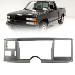 Center Dash Bezel Dashboard Trim Cover Compatible with Chevy Silverado GMC Sierra Truck 1998-1994 AC Air Vent Panel Outlet Kit