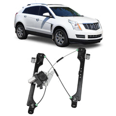Power Window Regulator with Motor Front Right Passenger Side Compatible with Cadillac SRX 2010-2015 Saab 9-4X 2011 with Anti-Pinch Replaces#751-967 (7PINS)