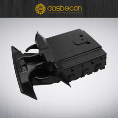 Dashboard Cup Holder Insert Ash Tray Compatible with Ford F150 2004-2008 Replaces# 6L3Z-1504810-A, Secure Non-Slip Design, Organize Drinks & Ash (Black)