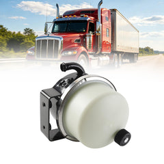 Power Steering Reservoir Compatible with 2000-2024 Peterbilt 379 (Legacy) 386 388 389 Leak-Proof Direct Fit Steering Fluid Tank Replace J86-1036-001 J861036001 575.1138