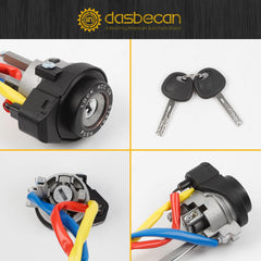 Ignition Lock Cylinder Switch with Keys Compatible with Kia Optima 2011 2012 2013 2014 2015 Rio 2013 2014 2015 2016 2017 Replace 81900-1WK00