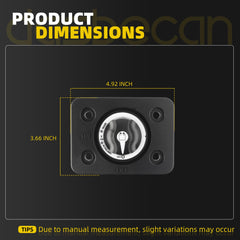 Dual Positive Cut Off Switch Compatible with 2018 Freightliner Cascadia Trucks Replace# A06-88420-001 A06-75115-001