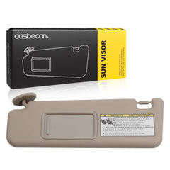 Beige Left Driver Side Sun Visor Compatible with Toyota 4Runner 2004-2008 Replaces# 74320-3D050 74320-3D050-B0